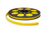 Ovalgrip - Marcadores de cabos pré-impressos, de deslizar, corte reto, 1,7 - 3,6 mm, amarelo, texto impresso R