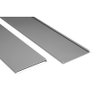 Tampas de calha HelaDuct HTWD-PCOVM, 25 mm x 2 m, cinzento, 50 m