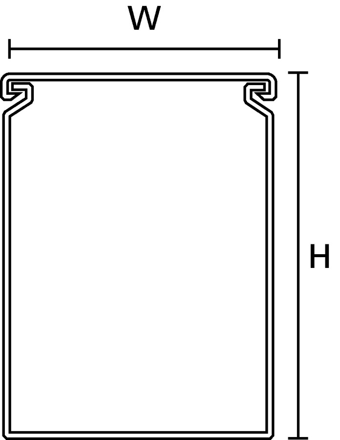 Calhas HelaDuct HTWD-HF, 25x40 mm, sem halogéneo, cinzento – Imagem 7 de 9