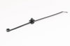 Abraçadeiras de Fixação de Cabeça de Abeto em 2 Peças e Disco 200x4,6 mm preto