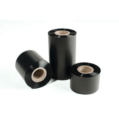 Ribbons de transferência térmica para impressão de marcadores e etiqueta, 110 mm, rolo 300 m, preto