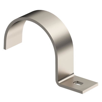 Abraçadeira metálica uma patilha 20mm Aço inoxidável A4 1.4571 brilhante, pós-tratamento