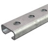 Perfil perfurado, rasgo 11mm 2000x27x12,5 Aço galvanizado pelo método Sendzimir