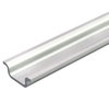 Calha DIN não perfurada 2000x15x5 Aço eletrogalvanizado, passivado transparente