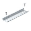 Top hat rail with fastening screws 119x35x7,5