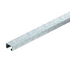 Perfil não perfurado, rasgo 22mm 2000x50x30 Aço Galvanizado por imersão a quente após maquinação