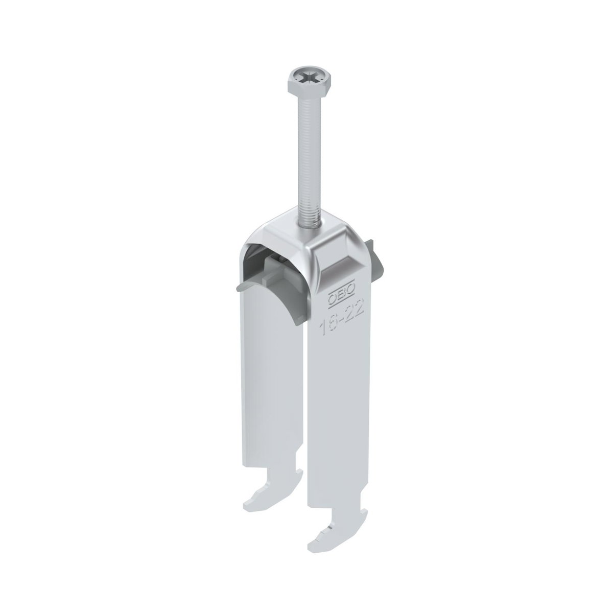 Abraçadeira BBS 2056 tripla 16-22mm Alumínio