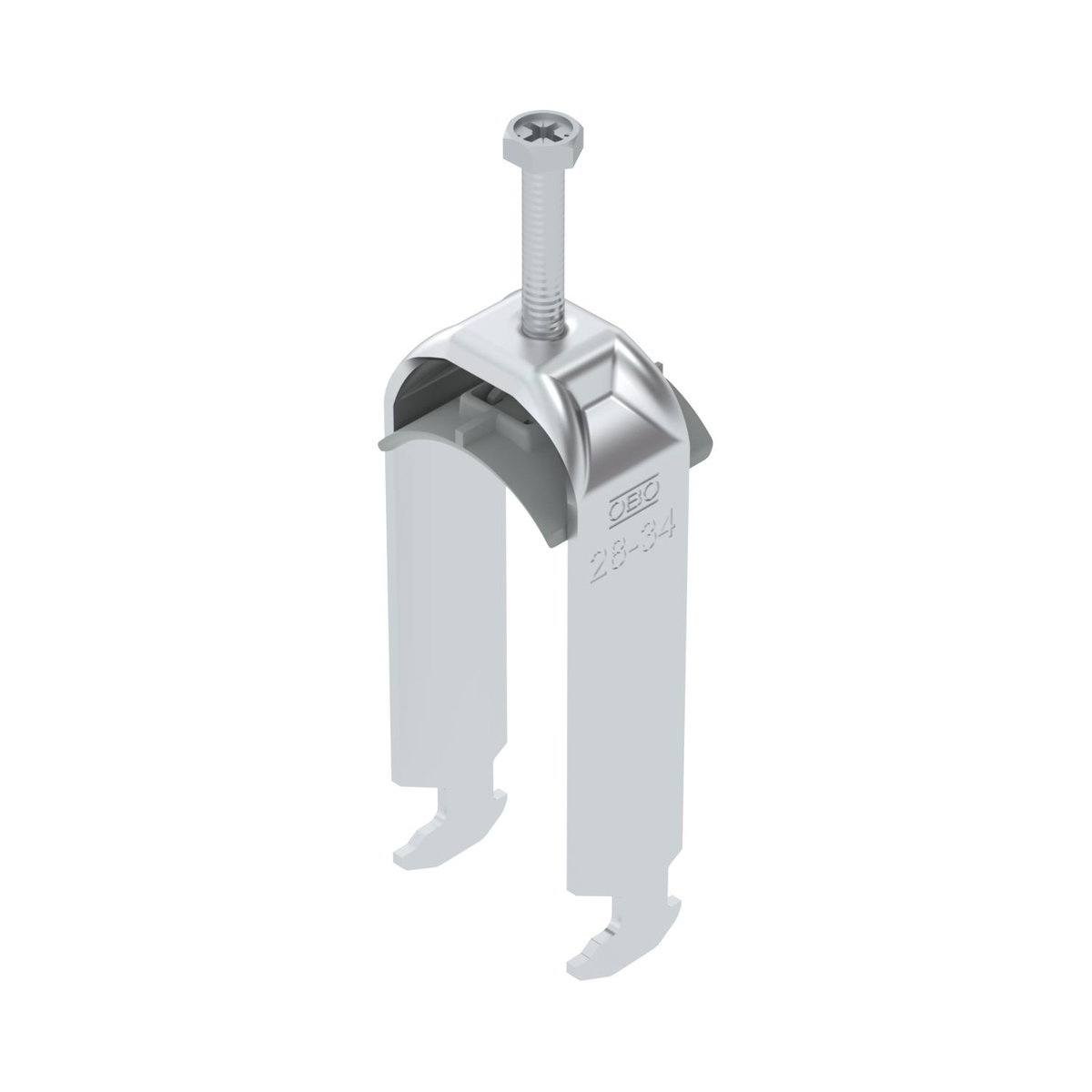Abraçadeira BBS 2056 dupla 28-34mm Alumínio