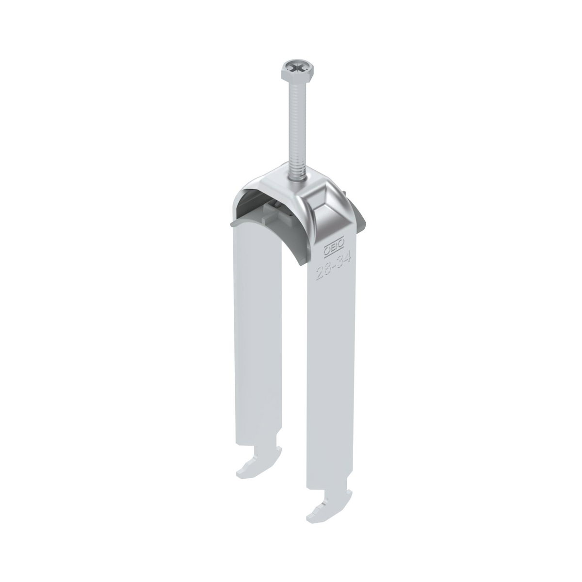 Abraçadeira BBS 2056 tripla 28-34mm Alumínio