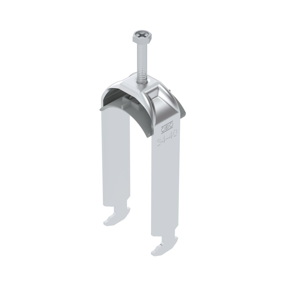 Abraçadeira BBS 2056 dupla 34-40mm Alumínio