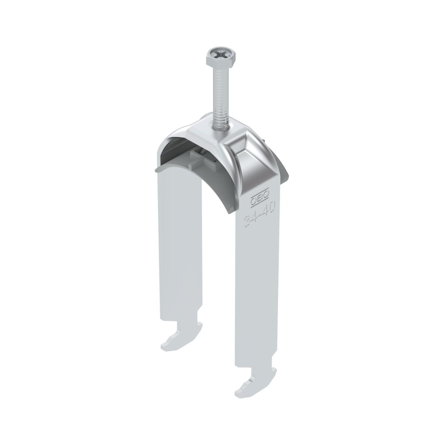 Abraçadeira BBS 2056 dupla 34-40mm Alumínio