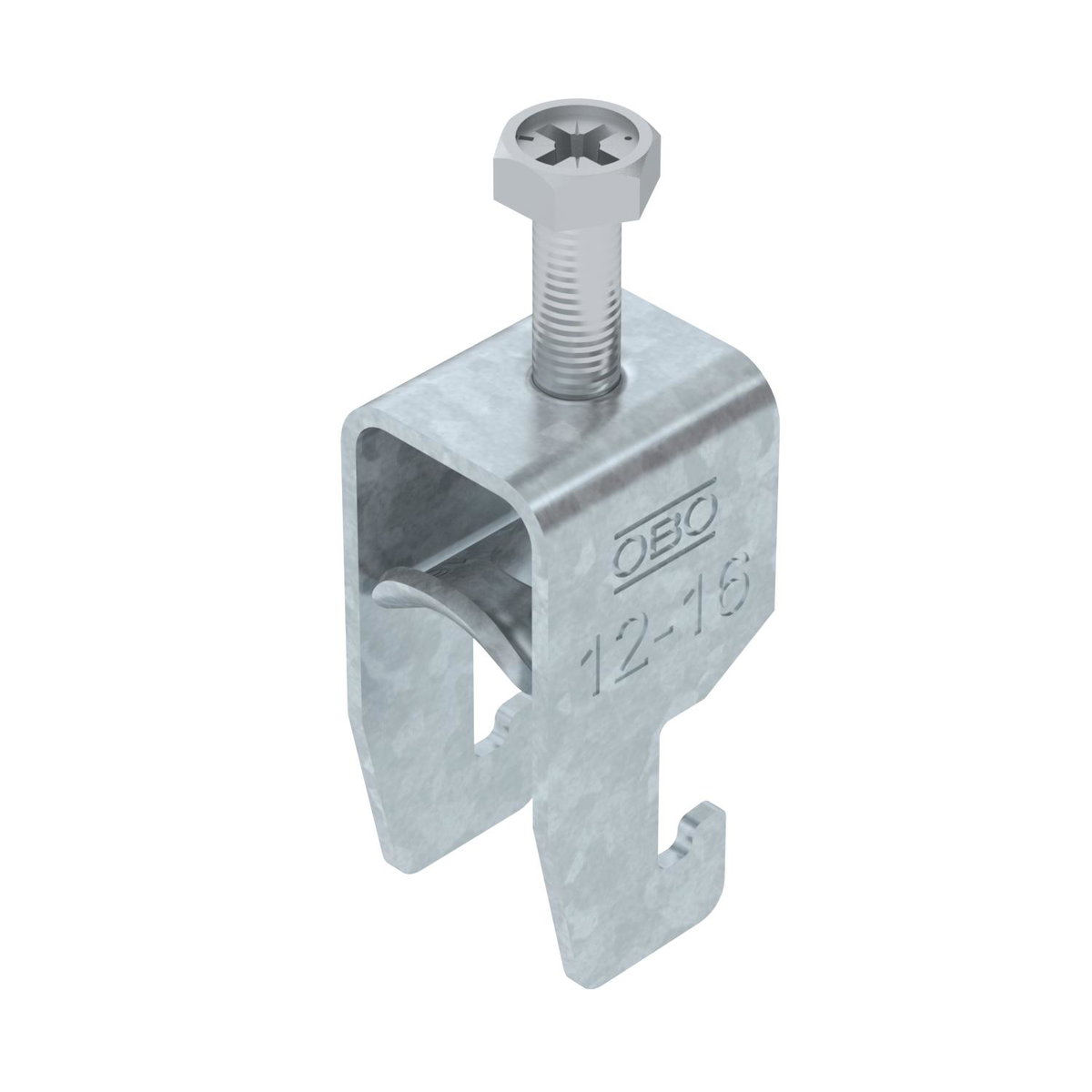Abraçadeira BBS 2056 12-16mm Aço Galvanizado por imersão a quente após maquinação