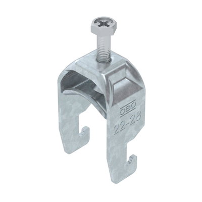 Abraçadeira BBS 2056 22-28mm Aço Galvanizado por imersão a quente após maquinação