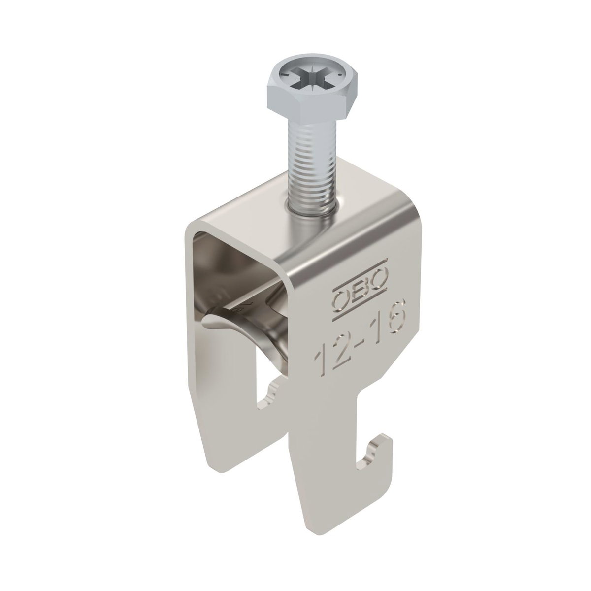 Abraçadeira BBS 2056 12-16mm Aço inoxidável A4 1.4571 brilhante, pós-tratamento