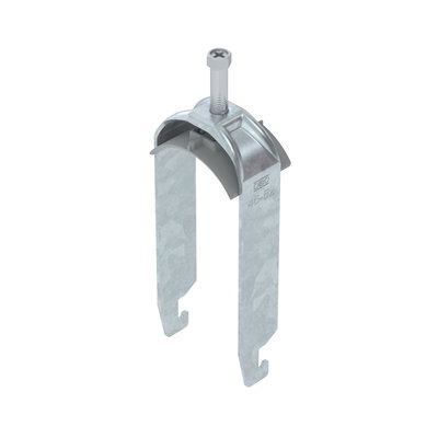 Abraçadeira BBS 2056 dupla 52-58mm Aço Galvanizado por imersão a quente após maquinação