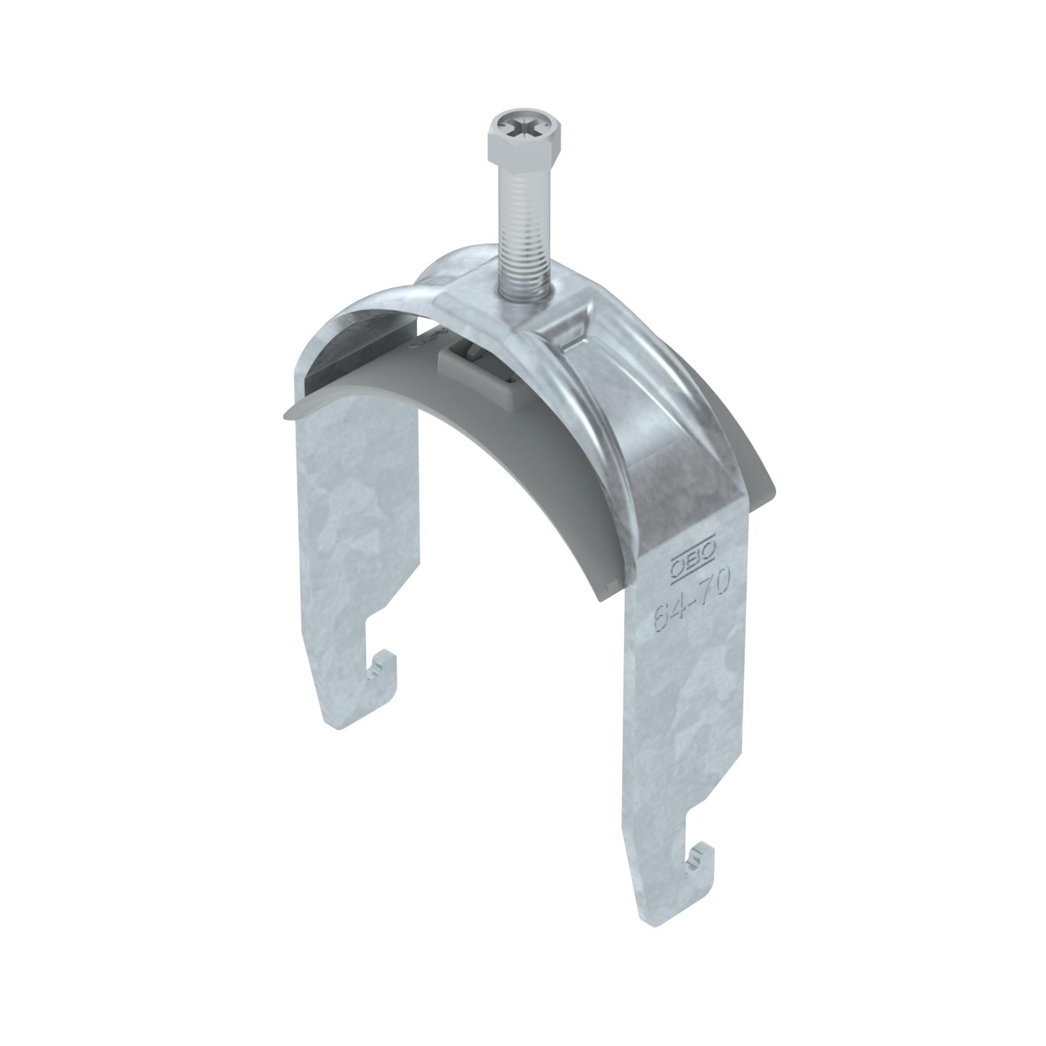 Abraçadeira BBS 2056 64-70mm Aço Galvanizado por imersão a quente após maquinação