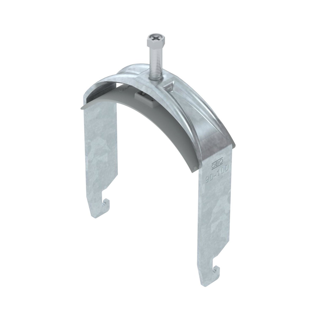 Abraçadeira BBS 2056 90-100mm Aço Galvanizado por imersão a quente após maquinação