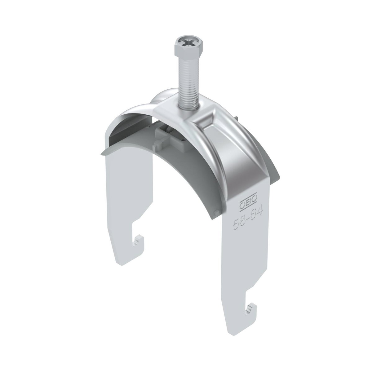 Abraçadeira BBS 2056 58-64mm Alumínio