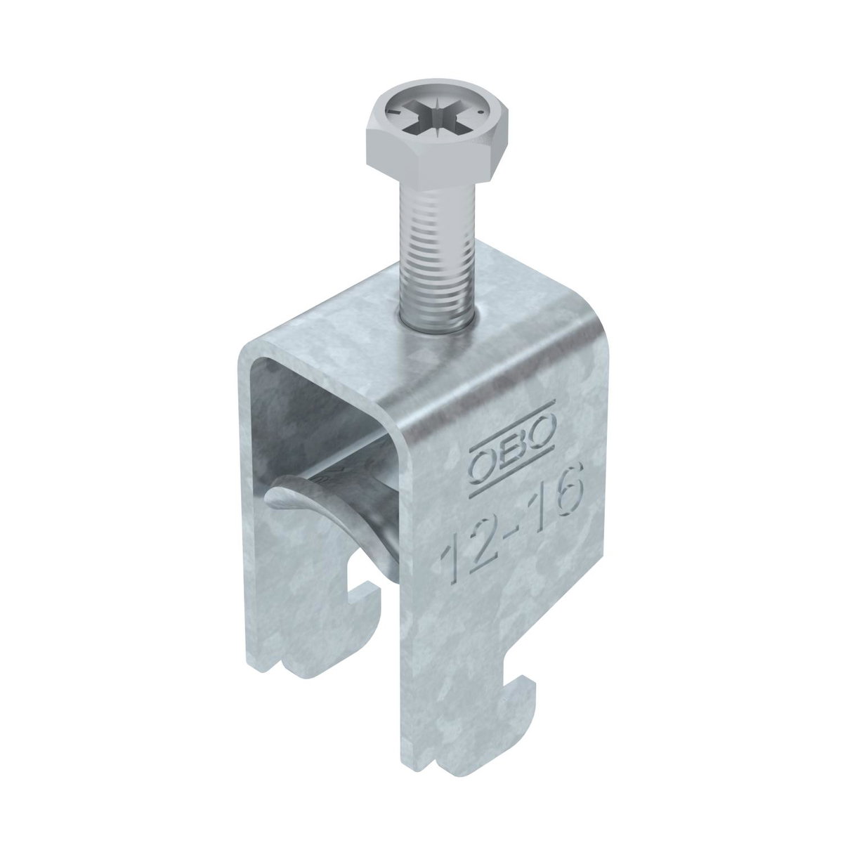 Abraçadeira BBS 2056 12-16mm Aço Galvanizado por imersão a quente após maquinação