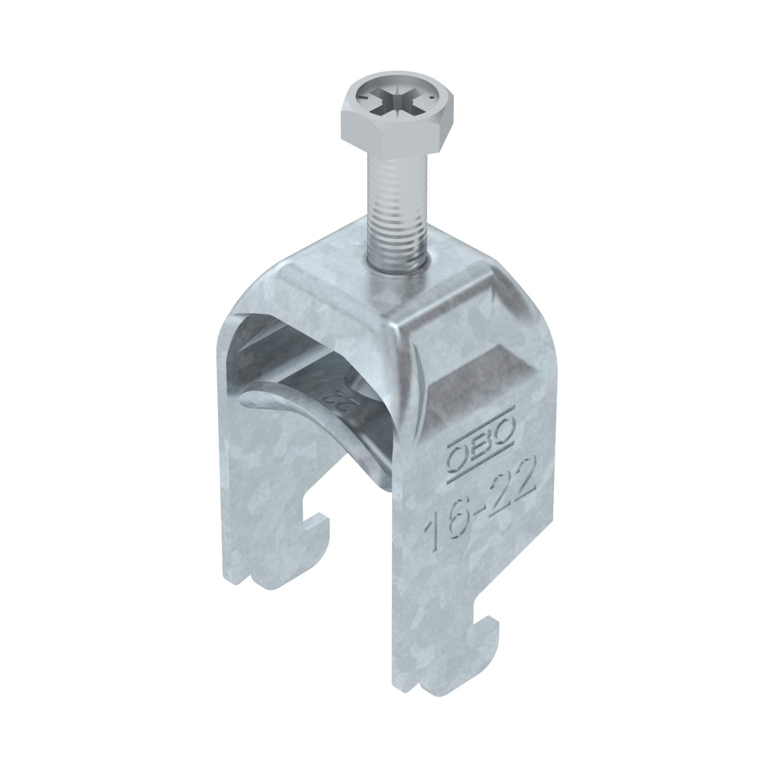 Abraçadeira BBS 2056 16-22mm Aço Galvanizado por imersão a quente após maquinação