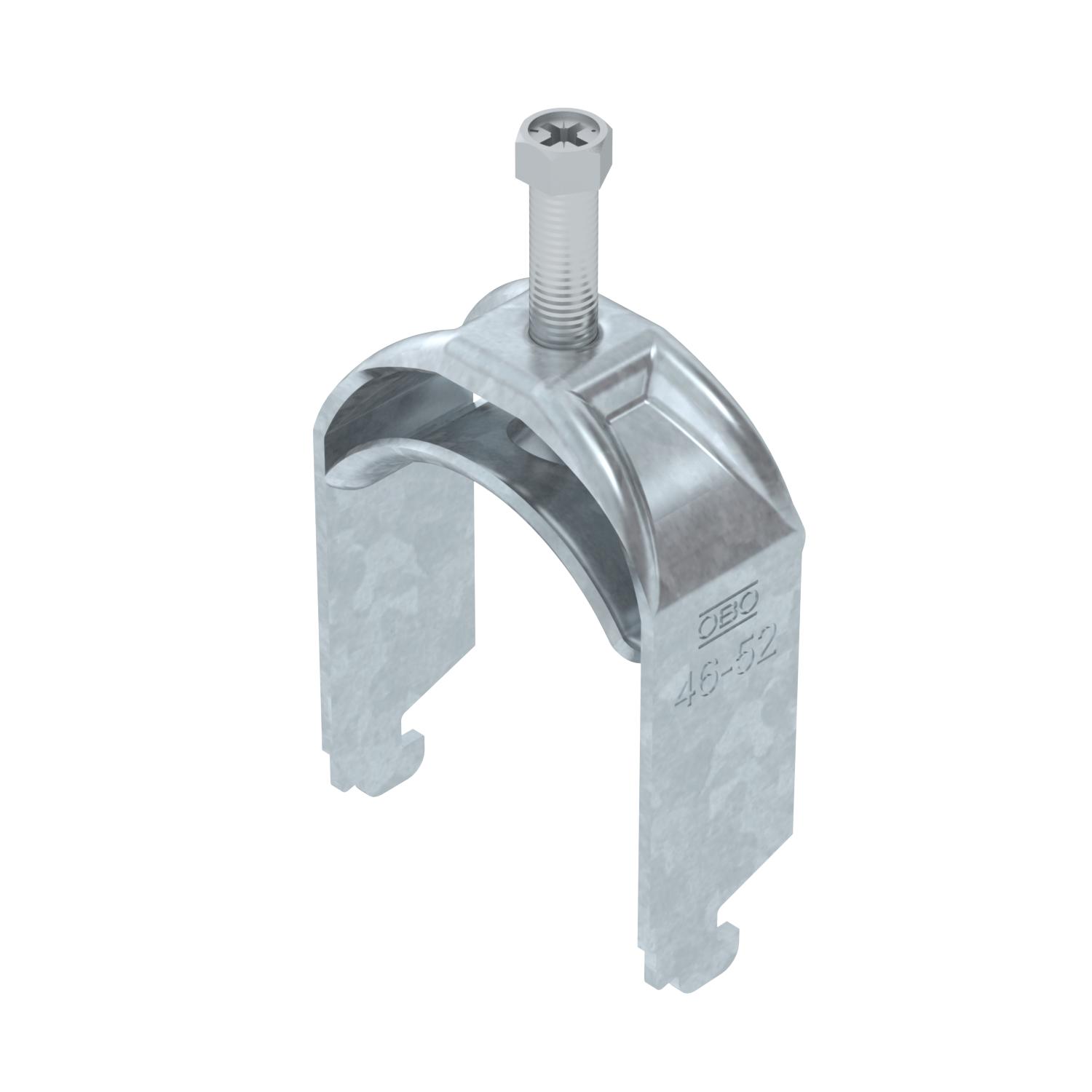 Abraçadeira BBS 2056 46-52mm Aço Galvanizado por imersão a quente após maquinação
