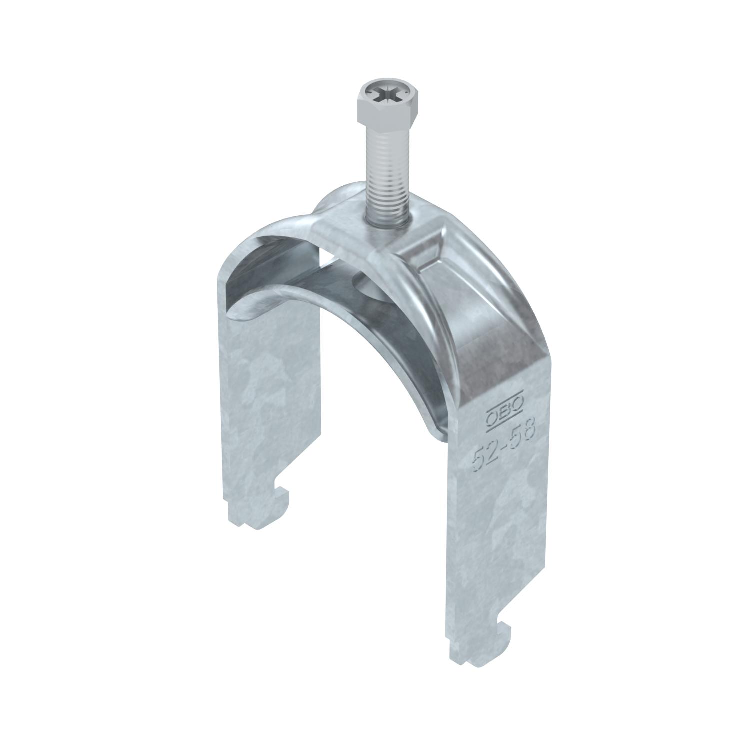 Abraçadeira BBS 2056 52-58mm Aço Galvanizado por imersão a quente após maquinação