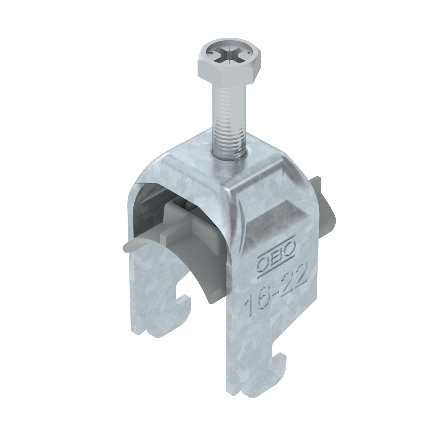 Abraçadeira BBS 2056 16-22mm Aço Galvanizado por imersão a quente após maquinação