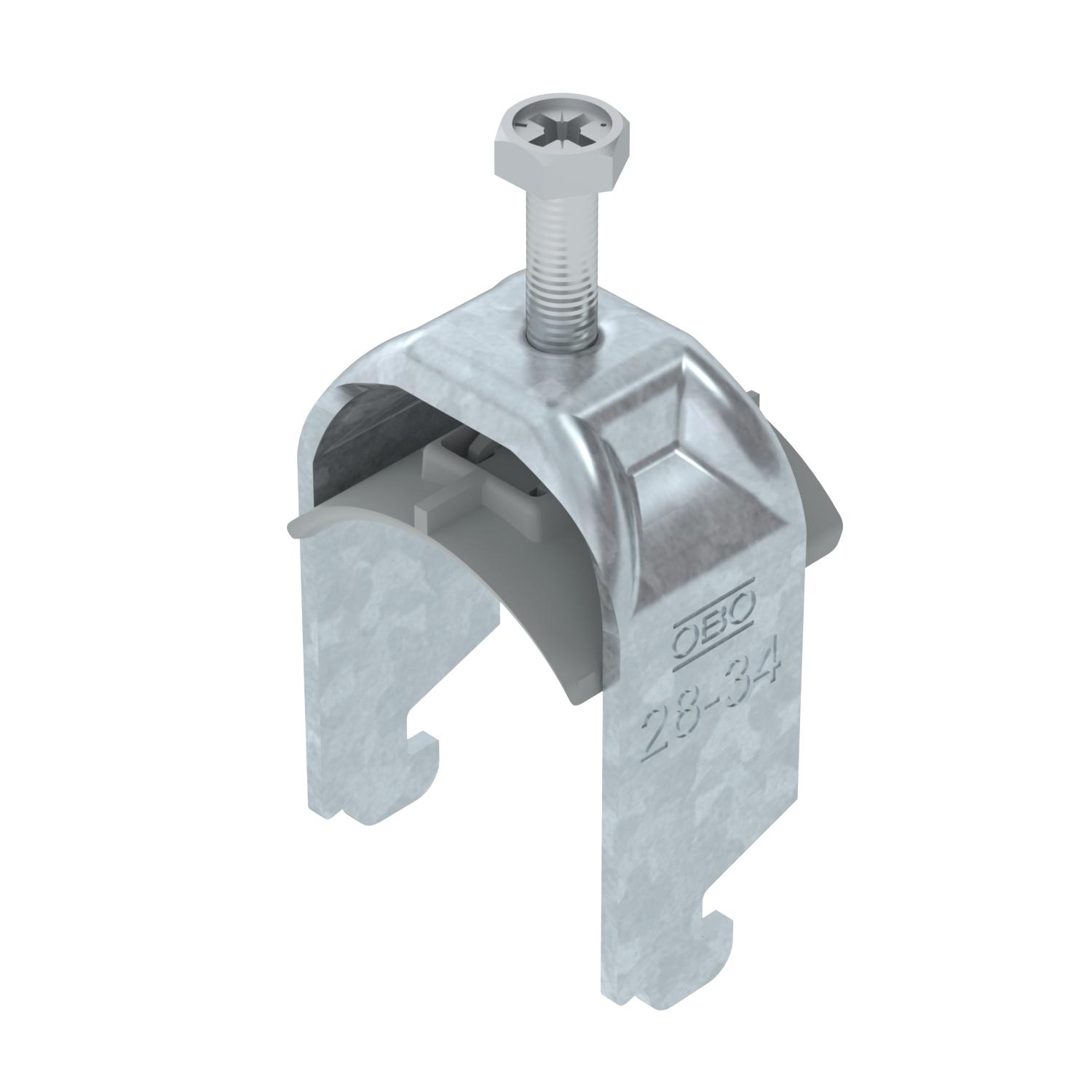 Abraçadeira BBS 2056 28-34mm Aço Galvanizado por imersão a quente após maquinação