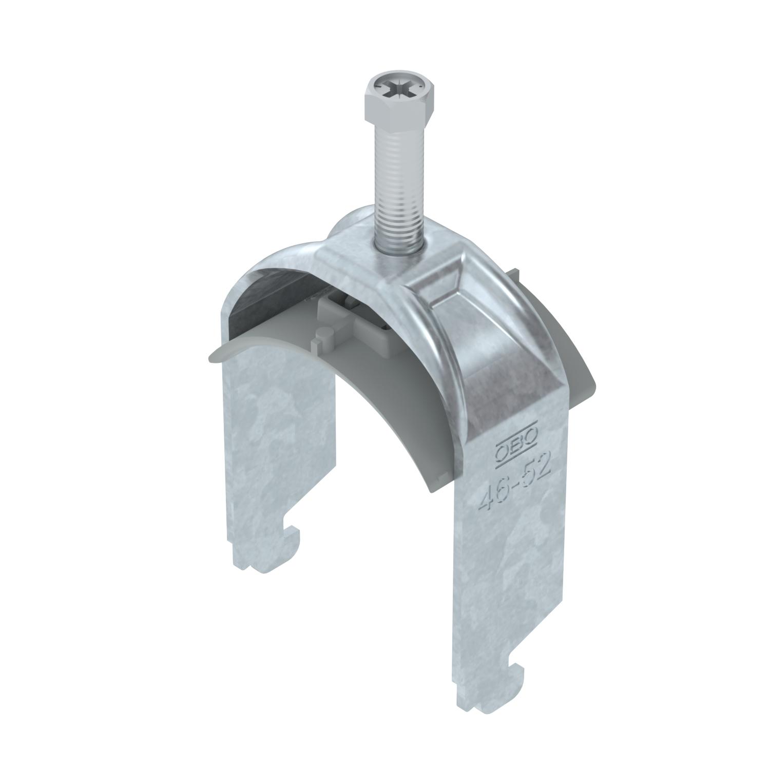 Abraçadeira BBS 2056 46-52mm Aço Galvanizado por imersão a quente após maquinação