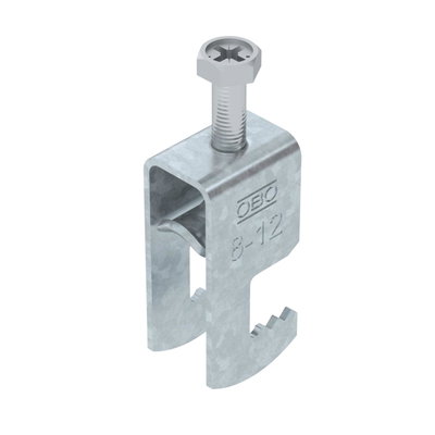 Abraçadeira BBS 2056 08-12mm Aço Galvanizado por imersão a quente após maquinação