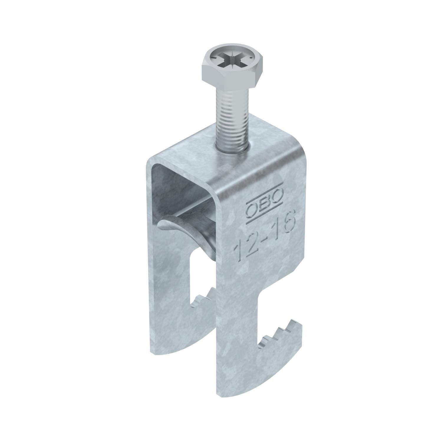 Abraçadeira BBS 2056 12-16mm Aço Galvanizado por imersão a quente após maquinação