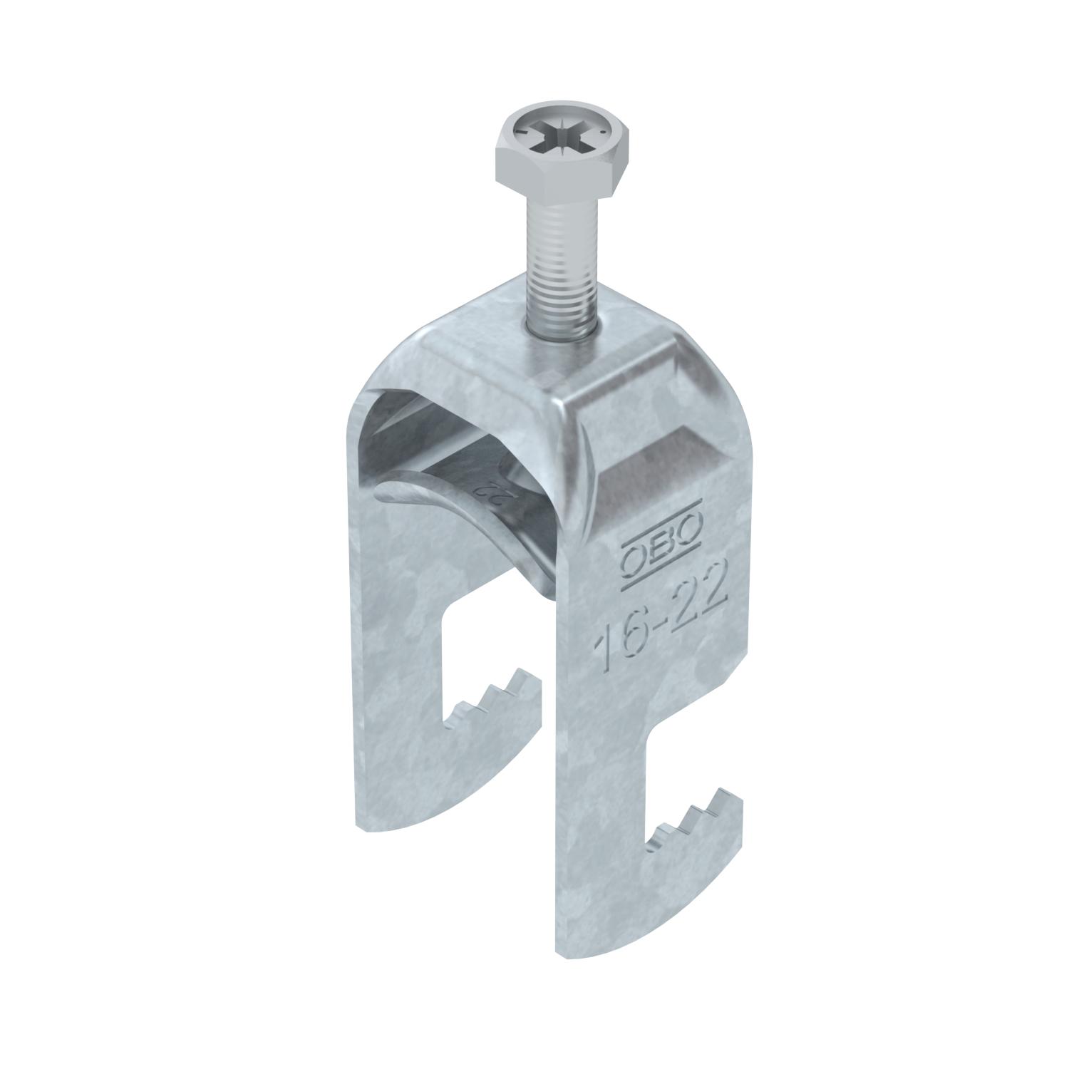 Abraçadeira BBS 2056 16-22mm Aço Galvanizado por imersão a quente após maquinação