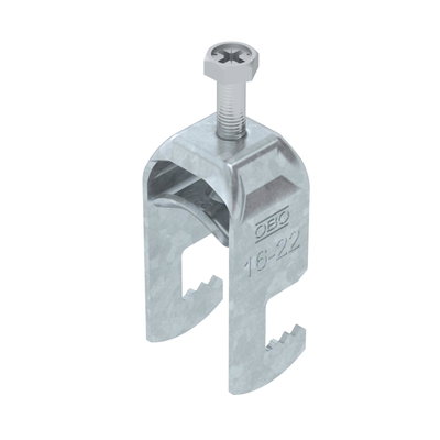 Abraçadeira BBS 2056 16-22mm Aço Galvanizado por imersão a quente após maquinação