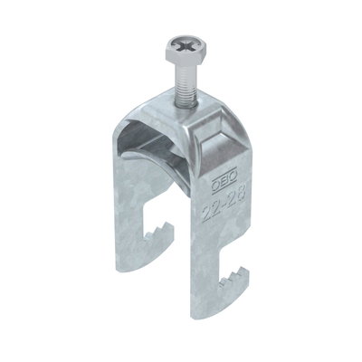 Abraçadeira BBS 2056 22-28mm Aço Galvanizado por imersão a quente após maquinação
