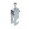 Abraçadeira BBS 2056 dupla 08-12mm Aço Galvanizado por imersão a quente após maquinação