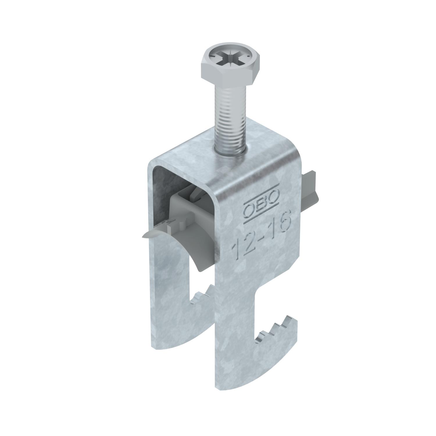 Abraçadeira BBS 2056 12-16mm Aço Galvanizado por imersão a quente após maquinação