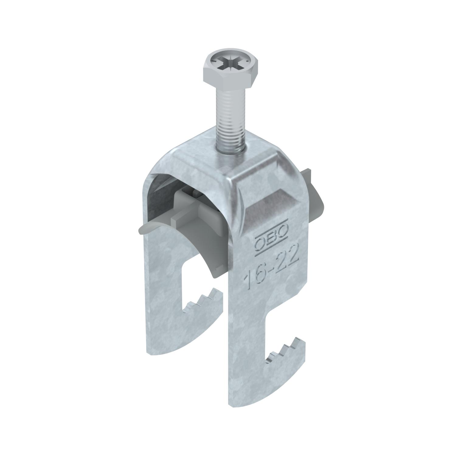 Abraçadeira BBS 2056 16-22mm Aço Galvanizado por imersão a quente após maquinação