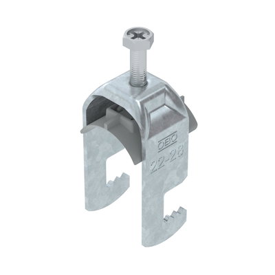 Abraçadeira BBS 2056 22-28mm Aço Galvanizado por imersão a quente após maquinação