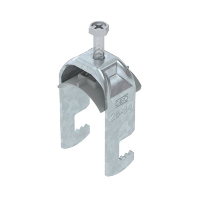 Abraçadeira BBS 2056 28-34mm Aço Galvanizado por imersão a quente após maquinação