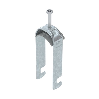 Abraçadeira BBS 2056 dupla 34-40mm Aço Galvanizado por imersão a quente após maquinação