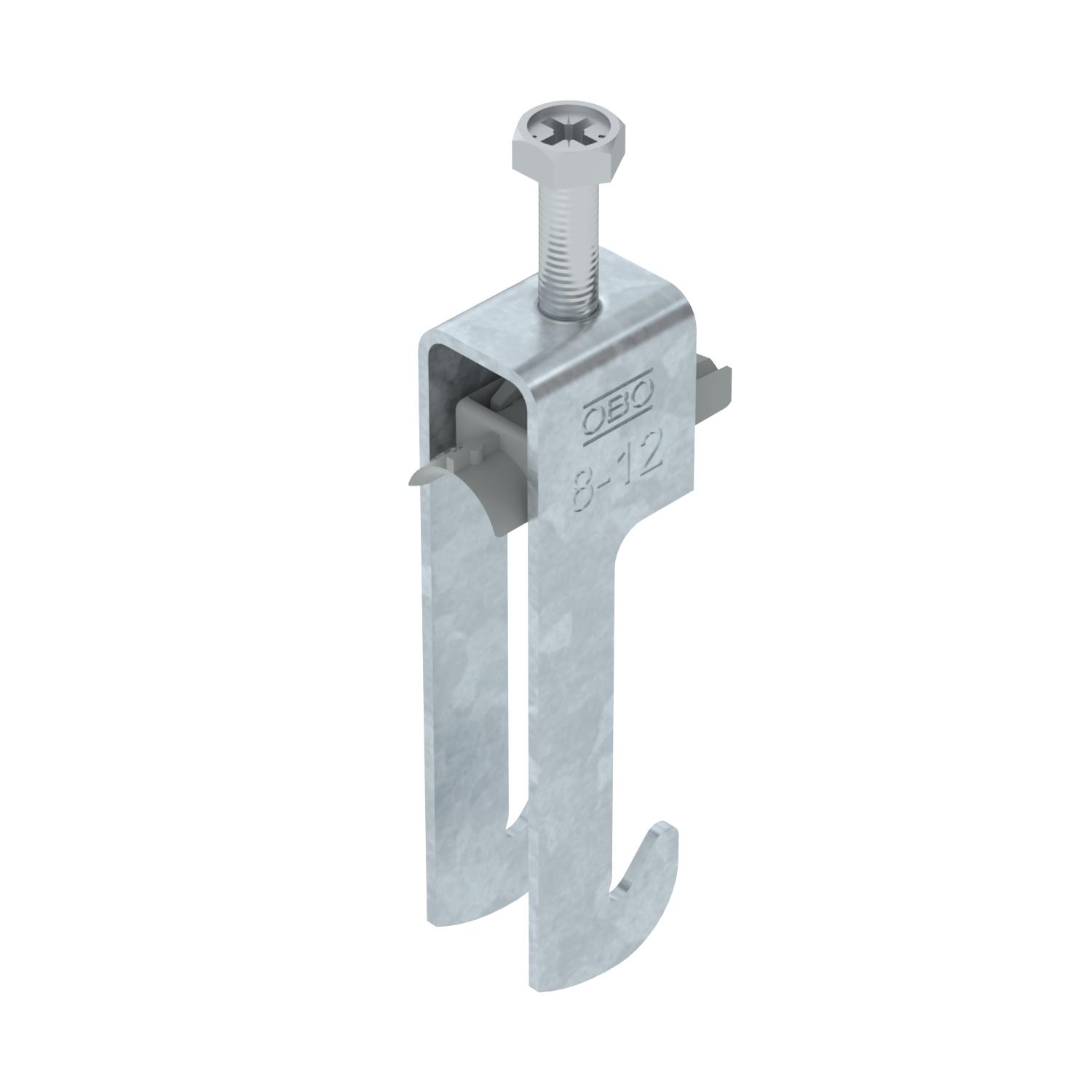 Abraçadeira BBS 2056 08-12mm Aço Galvanizado por imersão a quente após maquinação