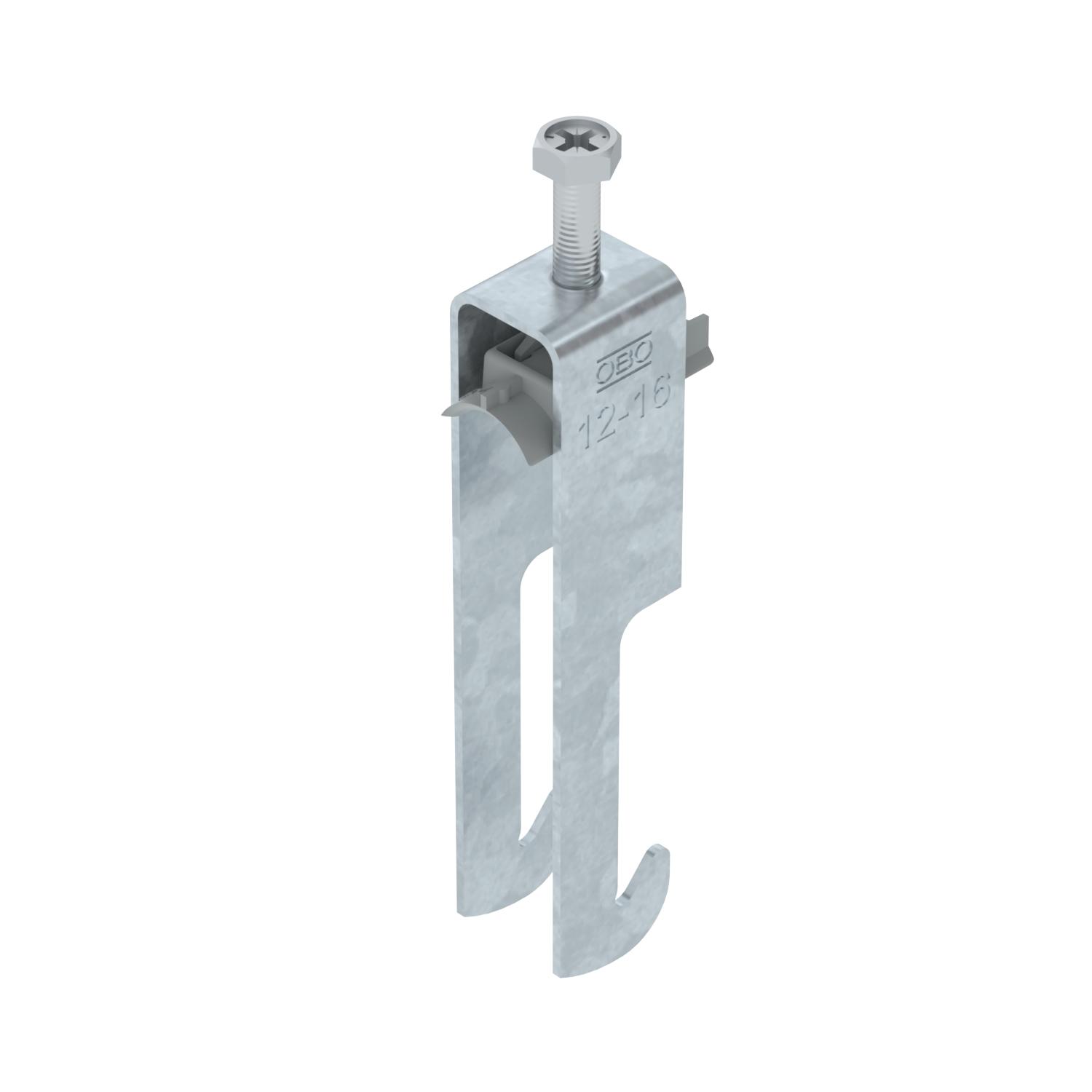 Abraçadeira BBS 2056 dupla 12-16mm Aço Galvanizado por imersão a quente após maquinação