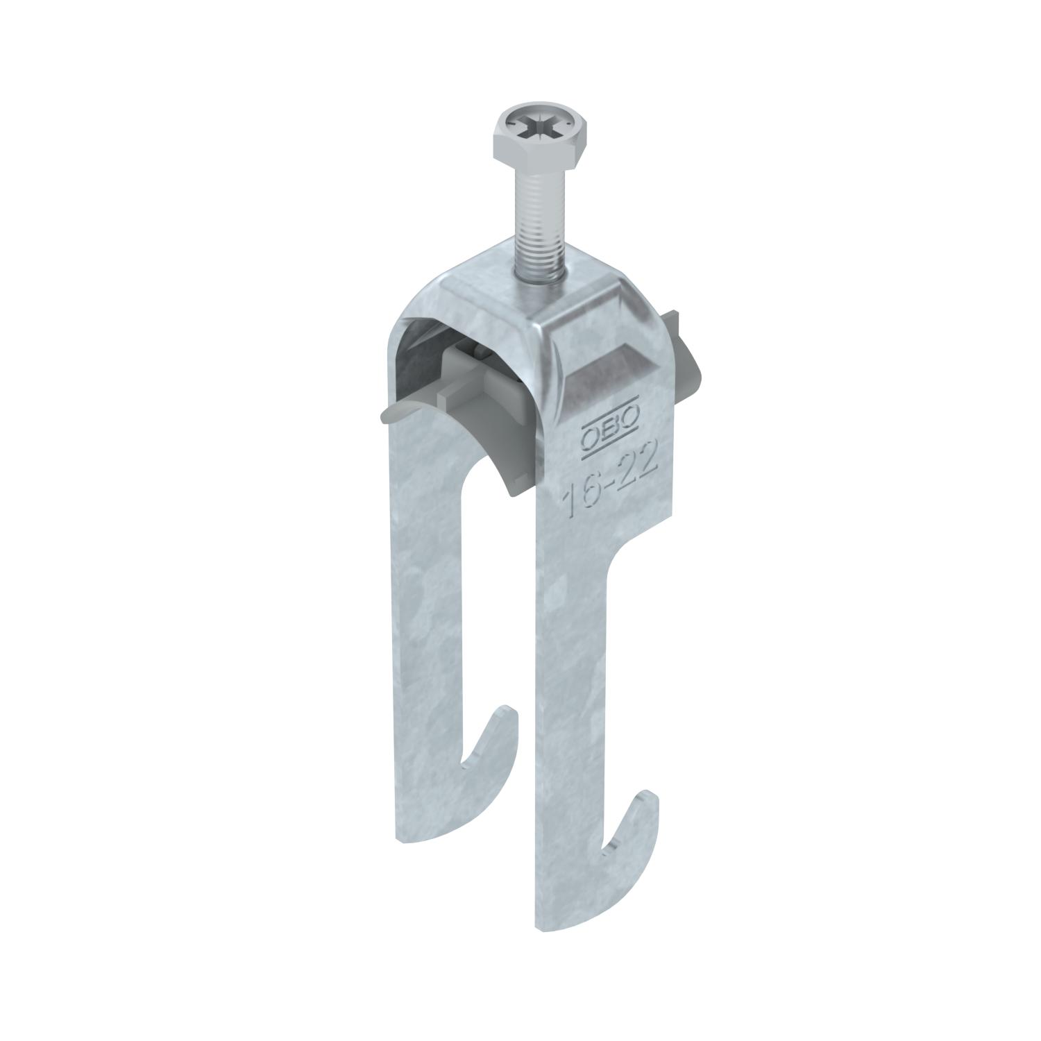 Abraçadeira BBS 2056 16-22mm Aço Galvanizado por imersão a quente após maquinação