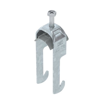 Abraçadeira BBS 2056 22-28mm Aço Galvanizado por imersão a quente após maquinação