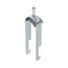 Abraçadeira BBS 2056 dupla 40-46mm Aço Galvanizado por imersão a quente após maquinação