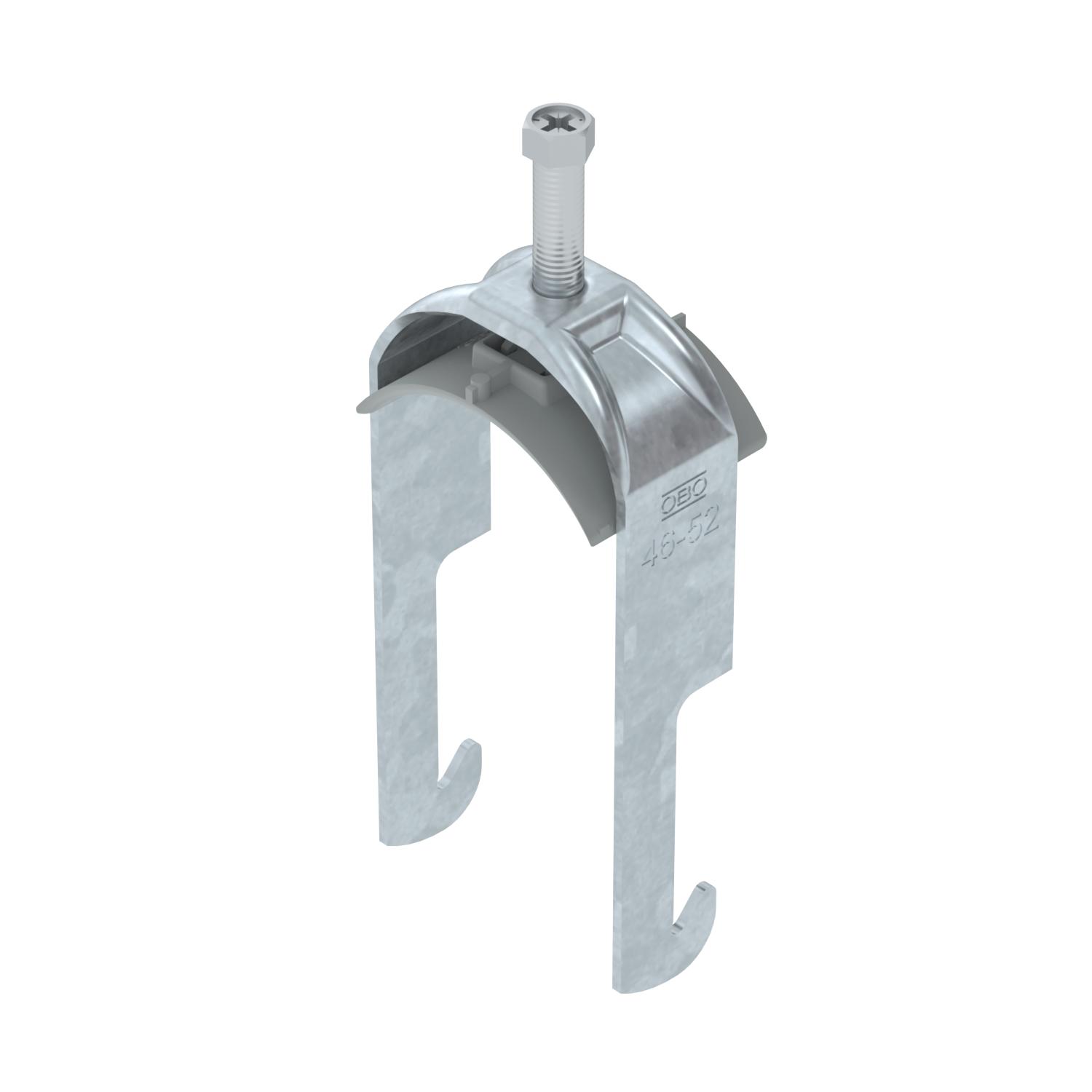 Abraçadeira BBS 2056 46-52mm Aço Galvanizado por imersão a quente após maquinação