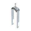 Abraçadeira BBS 2056 dupla 52-58mm Aço Galvanizado por imersão a quente após maquinação