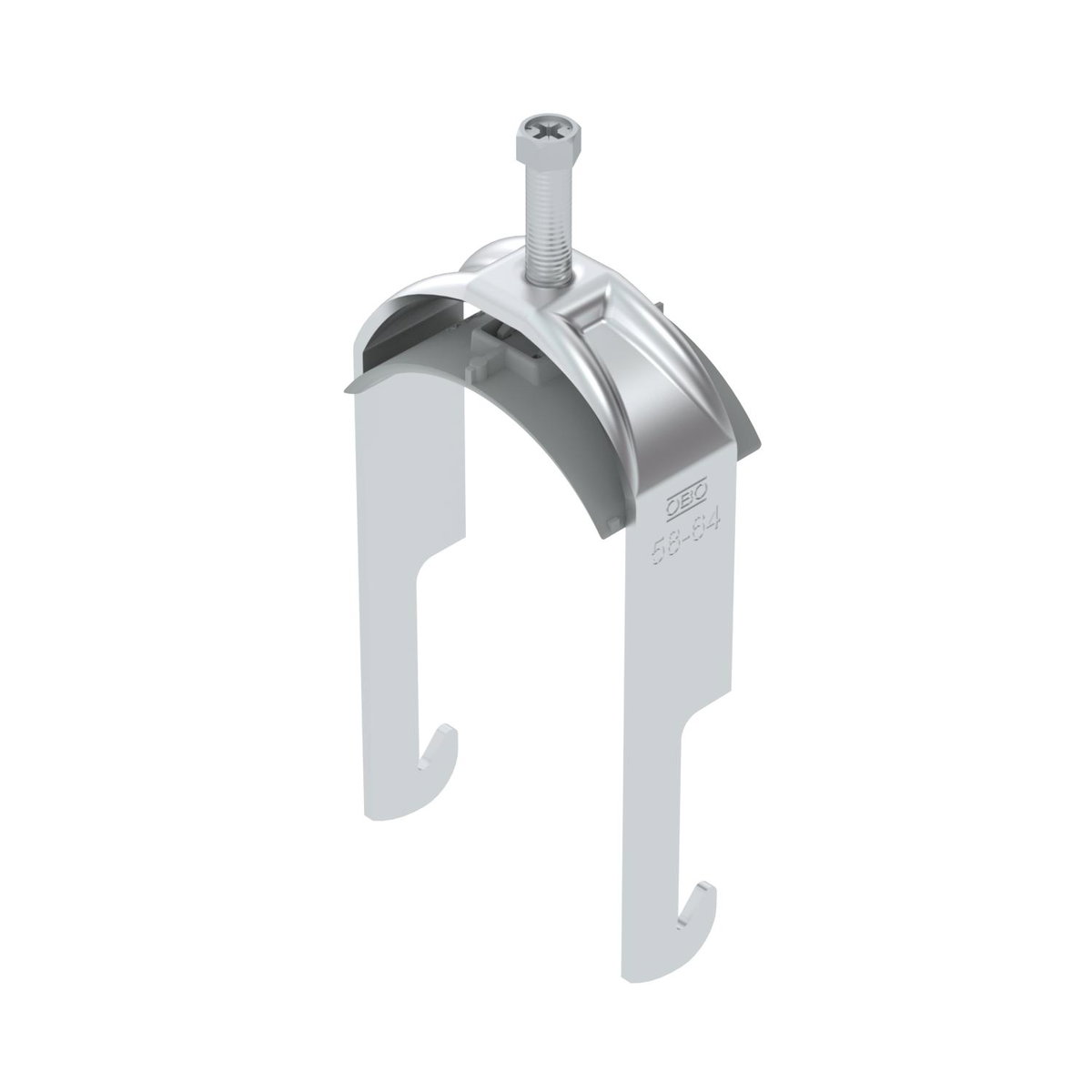 Abraçadeira BBS 2056 58-64mm Alumínio