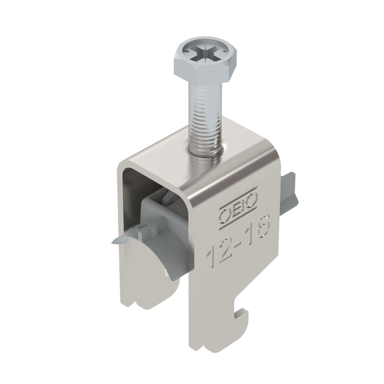 Abraçadeira BBS 2056 12-16mm Aço inoxidável, livre de ferrugem A2 1.4301 brilhante, pós-tratamento