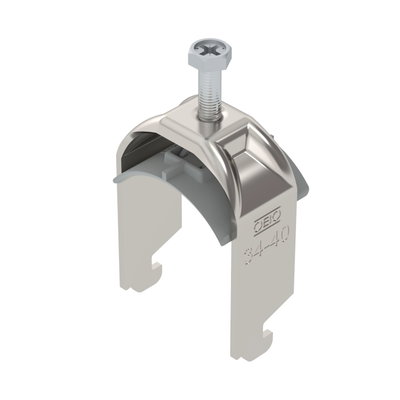 Abraçadeira BBS 2056 34-40mm Aço inoxidável, livre de ferrugem A2 1.4301 brilhante, pós-tratamento